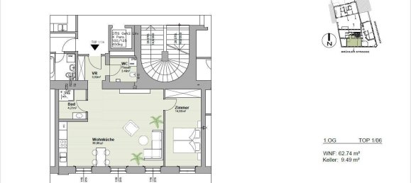 2-salle Appartement à Modling, Austria No. 219672 5