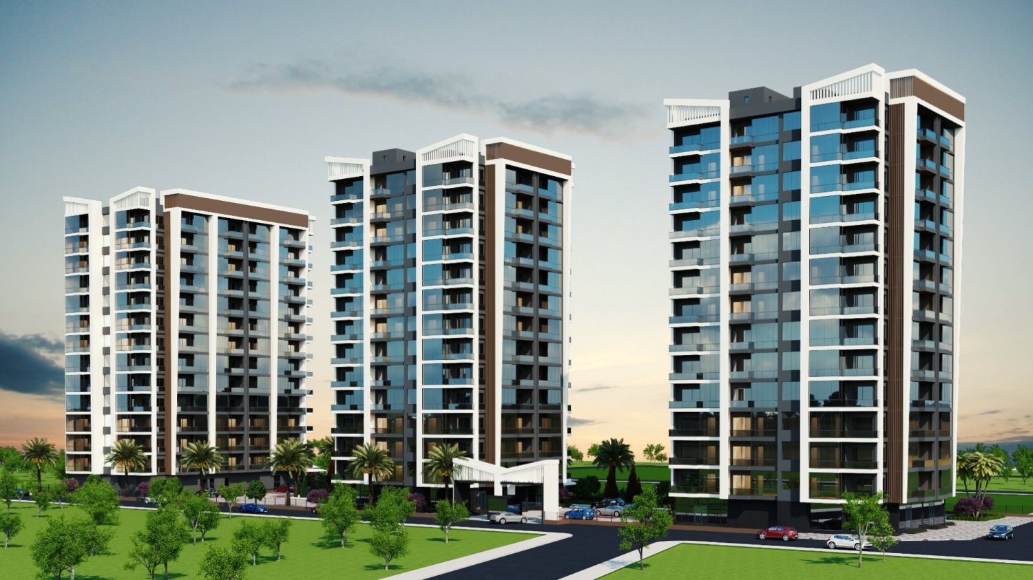 Apartamento de 1+1 en Mersin, Turkey No. 30783