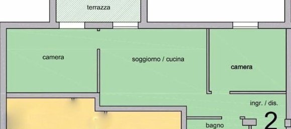 3 rooms Apartment in Florence, Italy No. 195422 12