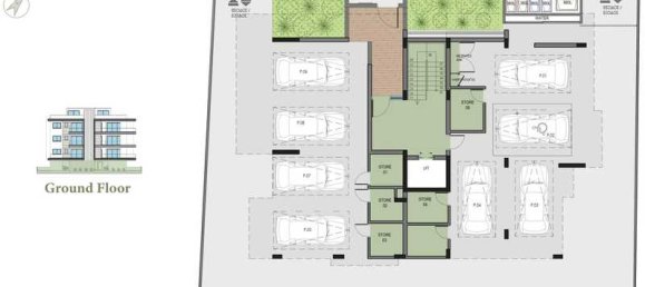 Квартира с 4 спальнями в Гермасойя, Кипр № 11085 4