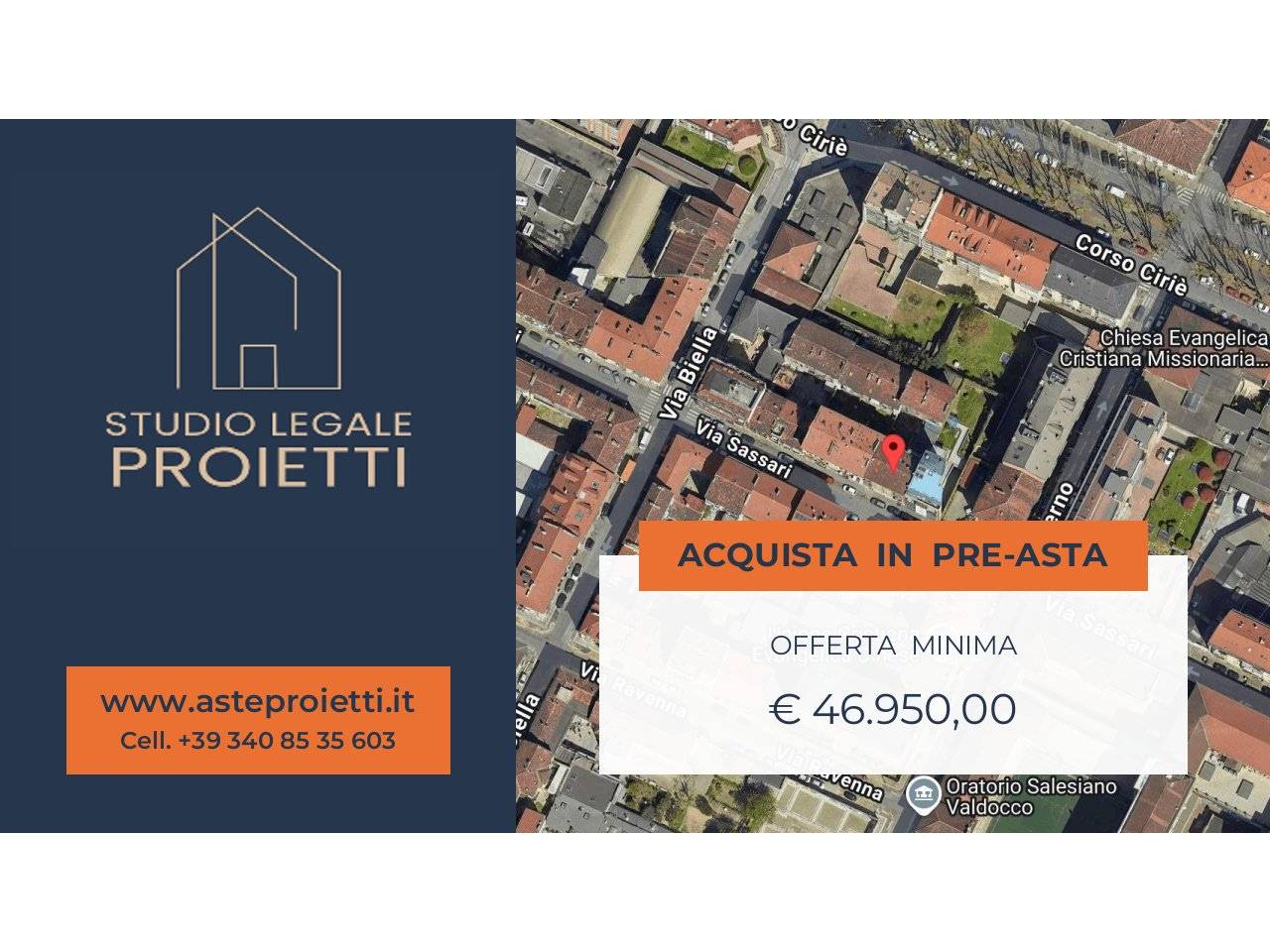 2 bedrooms Apartment in Turin, Italy No. 303207