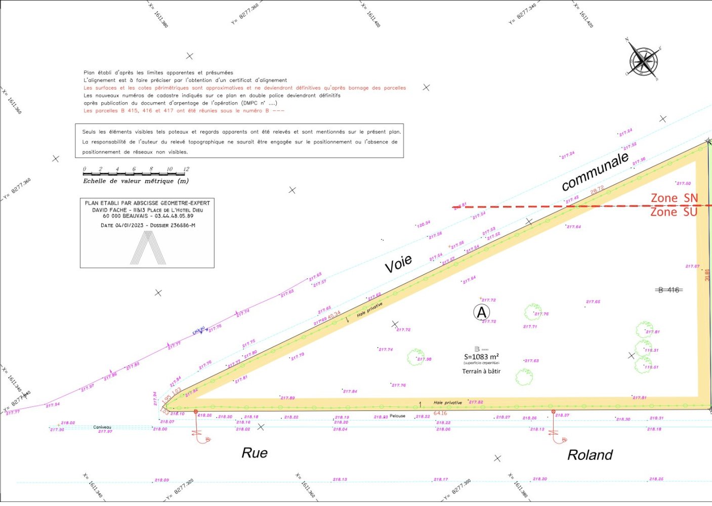  قطعة أرض في Abancourt, France رقم 267728