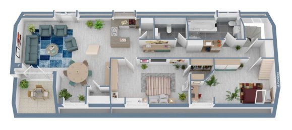 2 chambres Duplex à Furth, Germany No. 242005 13