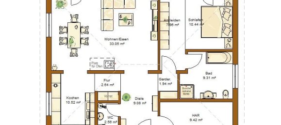 2-salle Bungalow à Tauberbischofsheim, Germany No. 14367 2