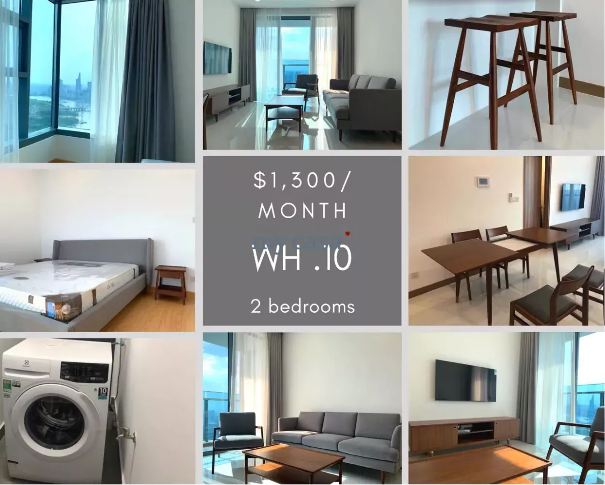 2 Schlafzimmer Wohnung in Ho Chi Minh, Vietnam, Nr. 9540