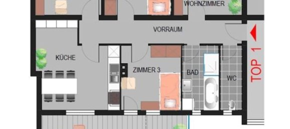 4-salle Appartement à Volkermarkt, Austria No. 189669 9