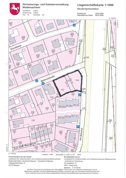  قطعة أرض في Emsland, Germany رقم 299607