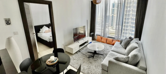 Квартира с 1 спальней в Дубай Марина, ОАЭ № 109642 3