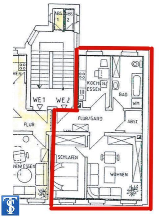 2 rooms Apartment in Plauen, Germany No. 317168