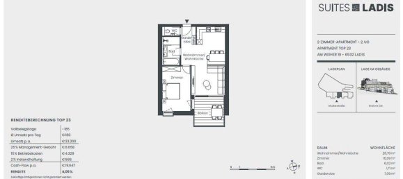 2-Zimmer Wohnung in Ladis, Austria, Nr. 42405 10