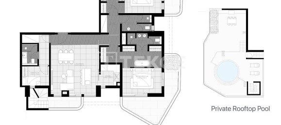 3 dormitorios dúplex en venta en Dubai, UAE № 184267 3