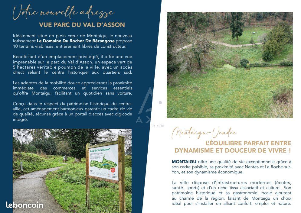 Terreno en Challans, France No. 59930