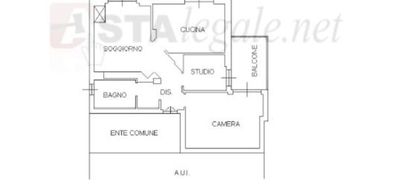 3 rooms Apartment in Cassano Magnago, Italy No. 1671 11