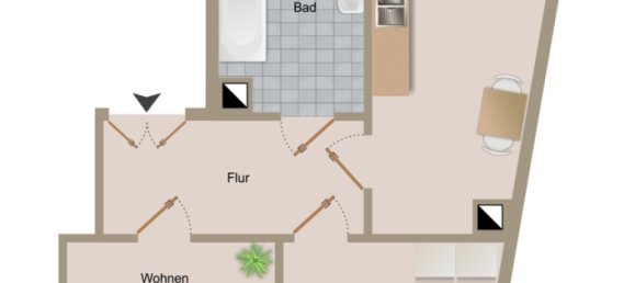 1 bedroom Apartment in Leipzig, Germany No. 42699 2
