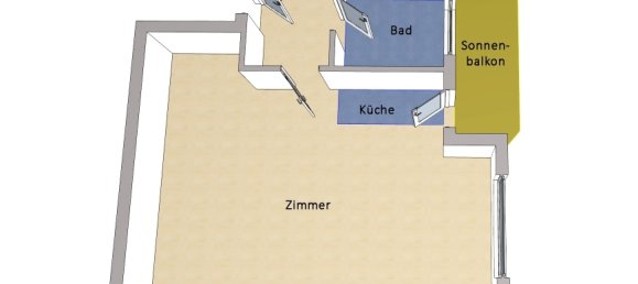 1 Schlafzimmer Wohnung in Charlottenburg, Germany, Nr. 18154 10