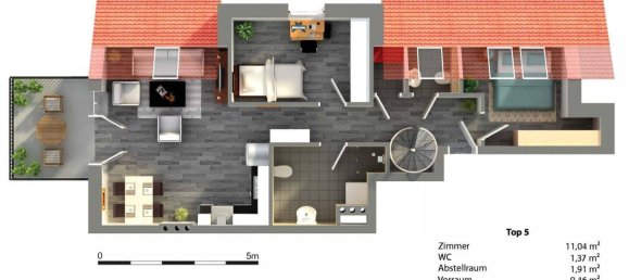 3 rooms Apartment in Vienna, Austria No. 182654 13