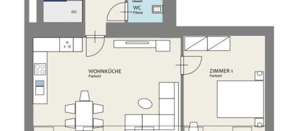 Дуплекс с 4 комнатами в Хитцинг, Австрия № 262022 28