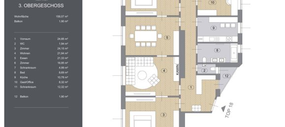 6 rooms Apartment in Vienna, Austria No. 232872 42