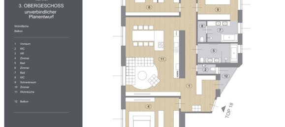 6 rooms Apartment in Vienna, Austria No. 232872 43