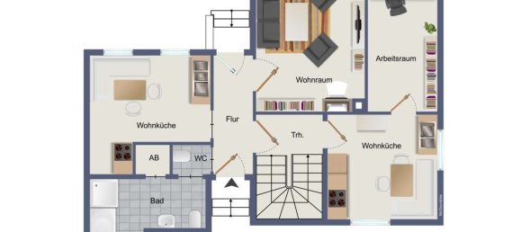 Casa de 4 divisões em Pforzheim, Germany N.º 60796 8