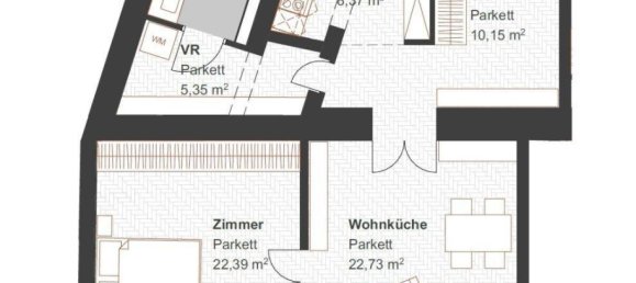 2 rooms Apartment in Ottakring, Austria No. 90977 16