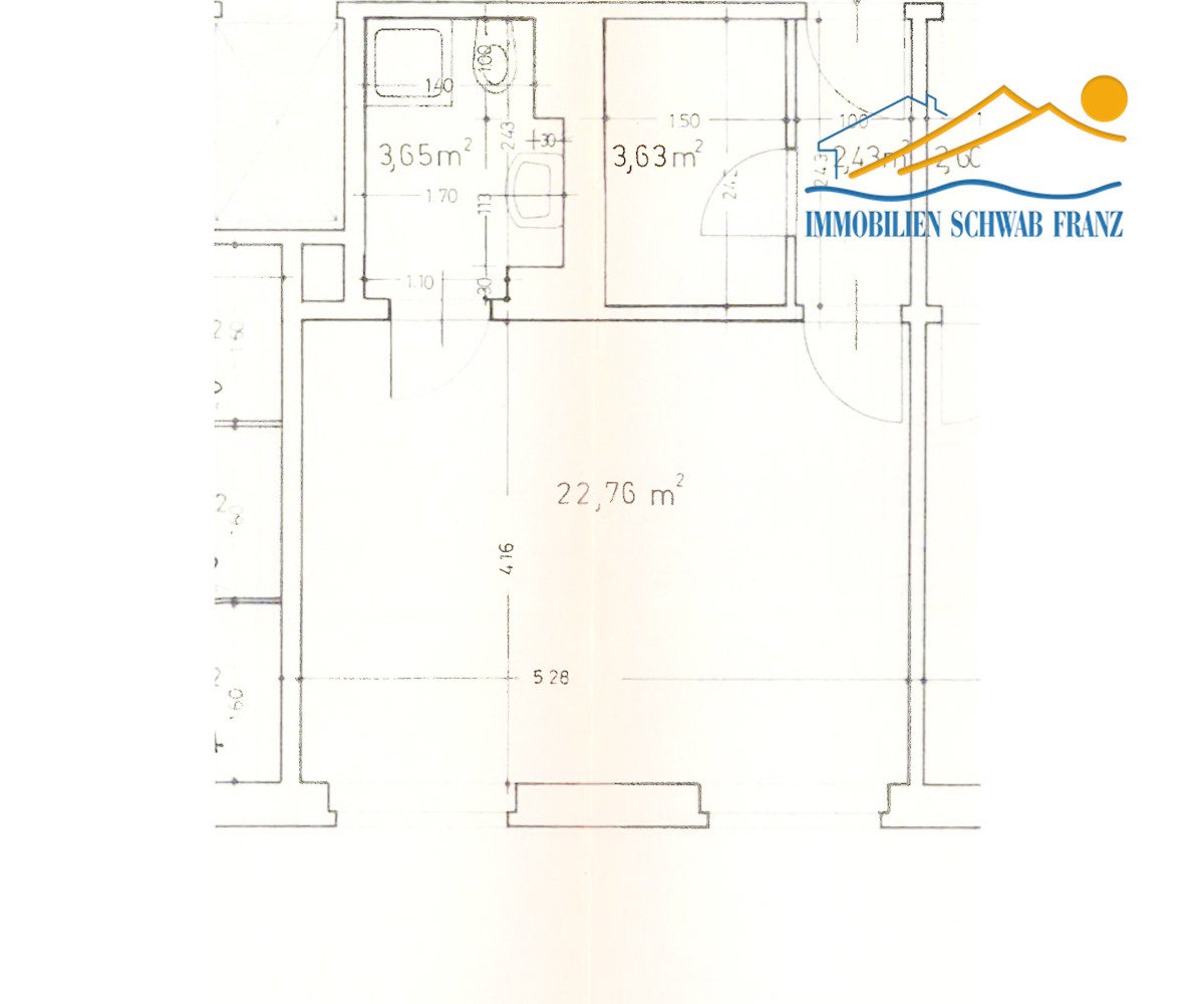 Студия в Инсбрук-Штадт, Австрия № 101963