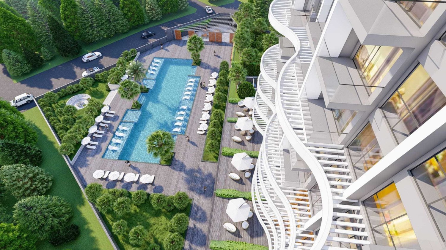 Apartment 2+1 in Kavi Skyland, Demirtas, Turkey No. 37130