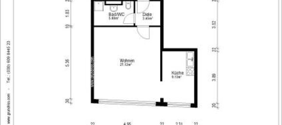 Студия в Кёльн, Германия № 313348 5