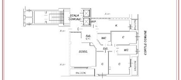 4-Zimmer Wohnung in Milan, Italy, Nr. 240685 19