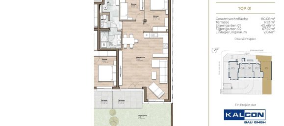 Casa de 3 divisões em Deutsch-Wagram, Austria N.º 224038 10