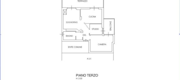 3-Zimmer Wohnung in Cassano Magnago, Italy, Nr. 12950 17