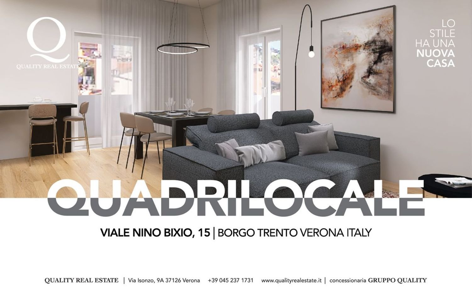 4-Zimmer Wohnung in Verona, Italy, Nr. 225765