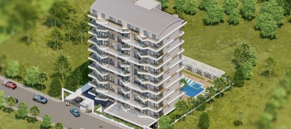 2غرفة شقة في Mahmutlar, Turkey رقم 9940 6