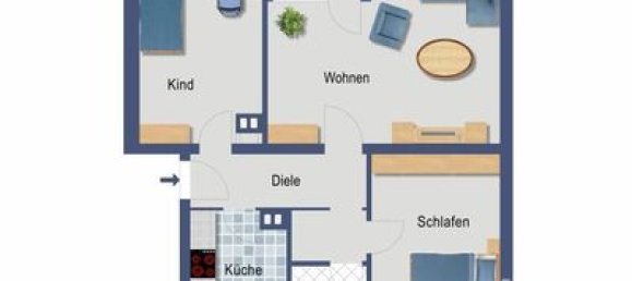 Apartamento de 3 habitaciónes en Grevenbroich, Germany No. 107345 2