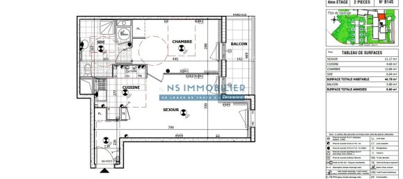 1 غرف نوم شقة في Sartrouville, France رقم 351644 10