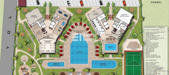 Apartamento de 1+1 en Alanya, Turkey No. 24736 11