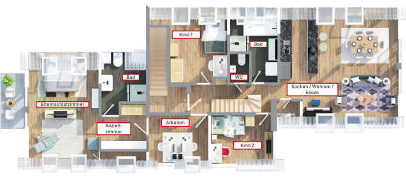 3 Schlafzimmer Penthouse in Fürstenfeldbruck, Germany, Nr. 305410 30