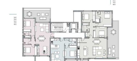 3 غرف نوم شقة في Agios Athanasios, Cyprus رقم 14035 4