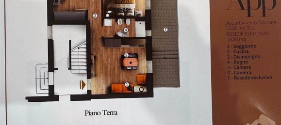 Duplex de 3 divisões em Campi Bisenzio, Italy N.º 9861 24