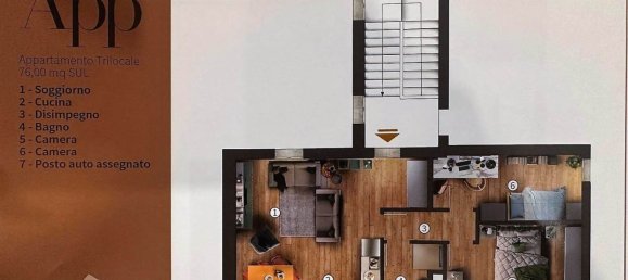 Duplex de 3 divisões em Campi Bisenzio, Italy N.º 9861 25