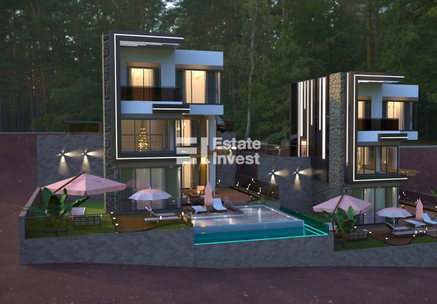 Villa 3+1 in Alanya, Turkey, Nr. 26486