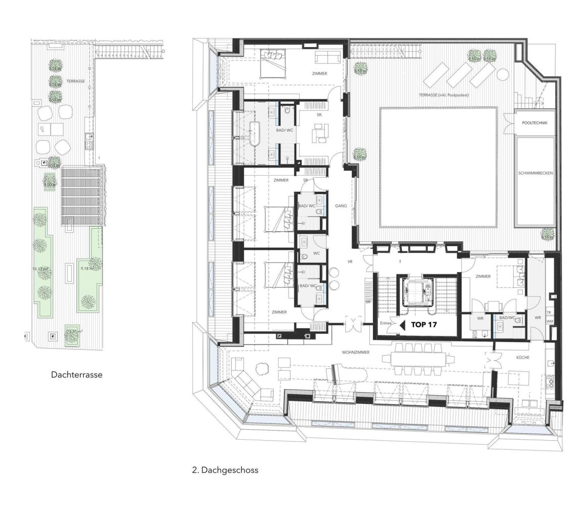 4 bedrooms Penthouse in Vienna, Austria No. 257261