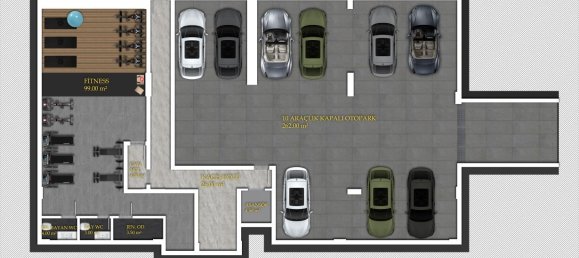 2 rooms Penthouse in Kestel, Turkey No. 9841 28