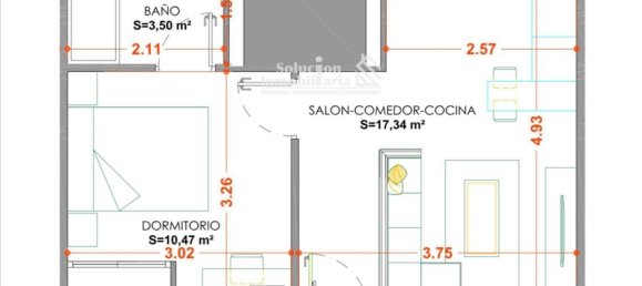 1 chambre Appartement à Salamanca, Spain No. 18093 13