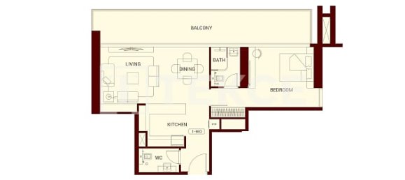 Estudio en Jumeirah Village Circle, UAE No. 64318 9