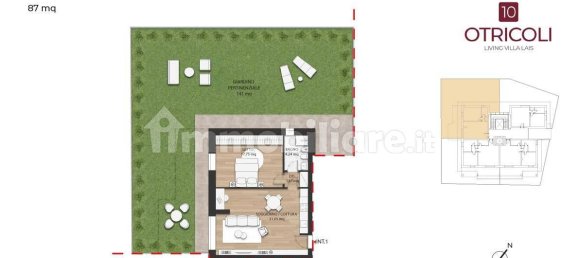 2 غرف نوم شقة في Rome, Italy رقم 10687 20