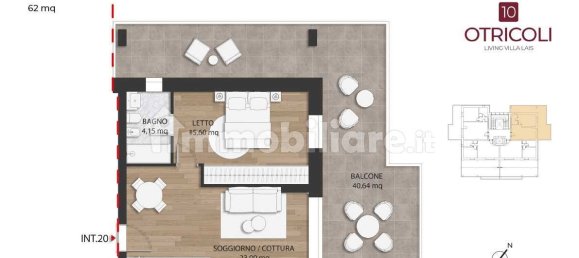 2 غرف نوم شقة في Rome, Italy رقم 10687 29