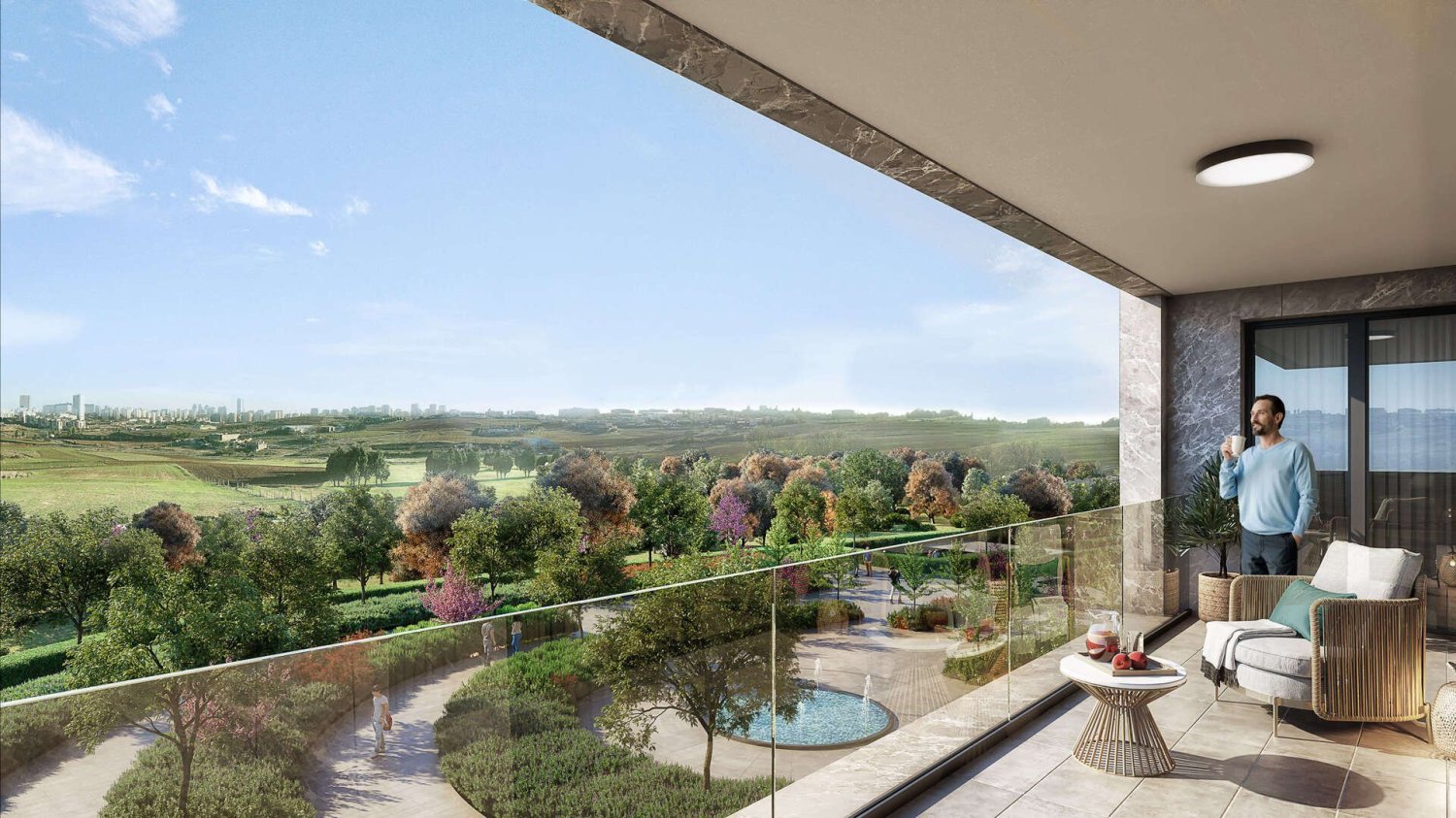 Apartment 4+1 in Basakport Basaksehir, Basaksehir, Turkey No. 37293