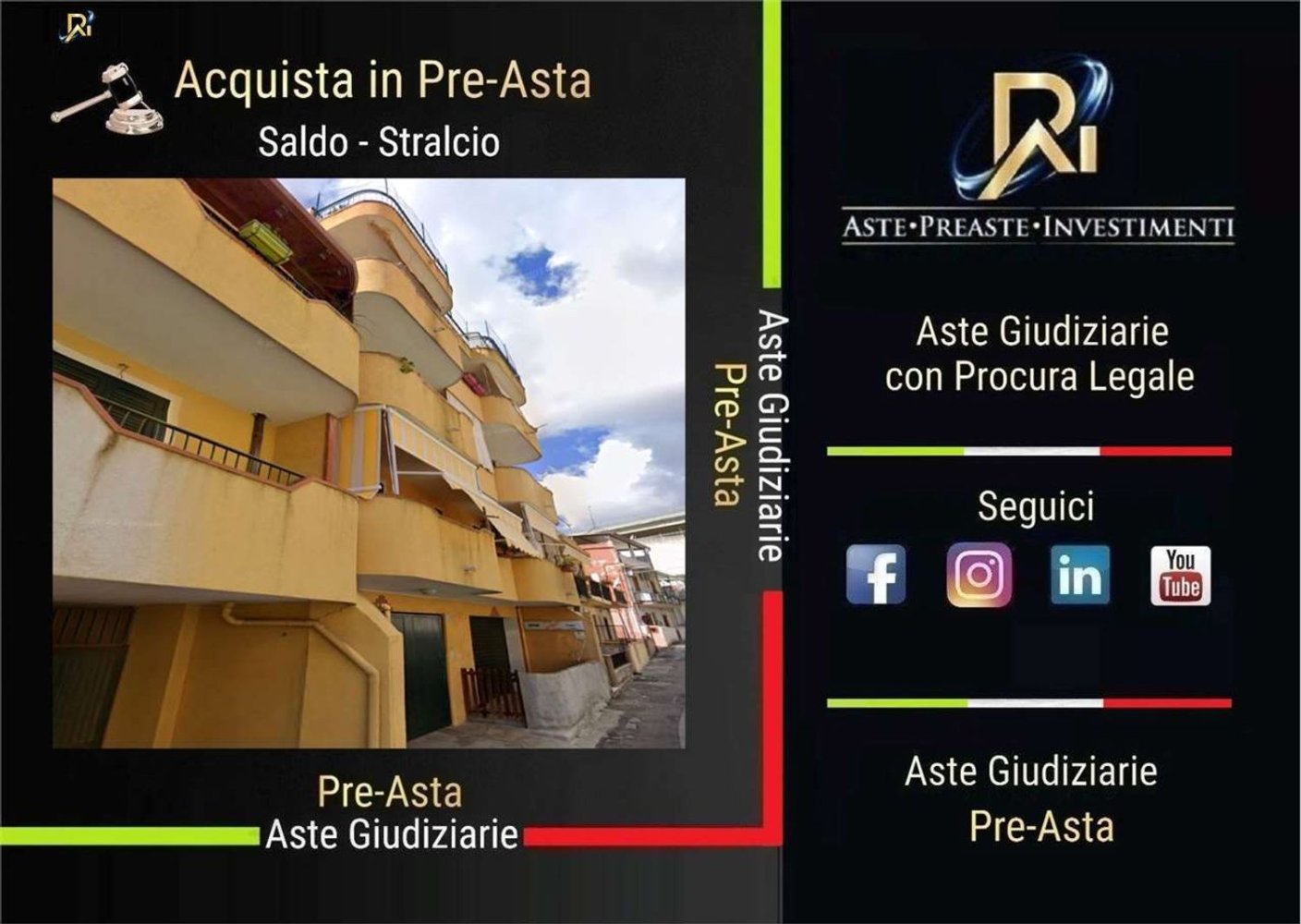 5 rooms Apartment in Messina, Italy No. 47842