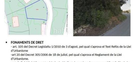  قطعة أرض في Sant Cebria De Vallalta, Spain 518متر مربع رقم 71608 8